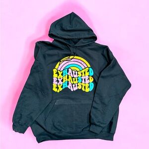 Exhausted Hoodie